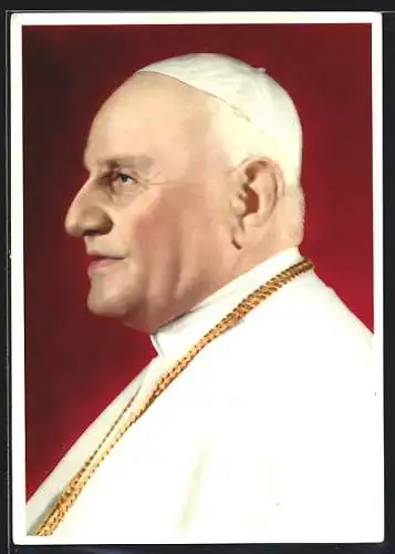 AK Papst Johannes XXIII.-Porträt