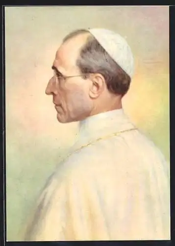 AK Papst Pius XII., Portrait