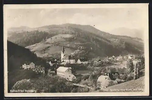 AK Kainach bei Voitsberg, Gesamtansicht mit Kirche