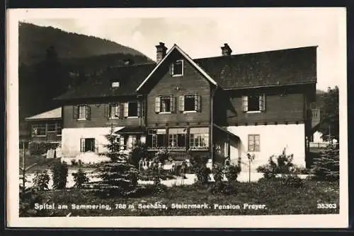 AK Spital am Semmering, Pension Preyer