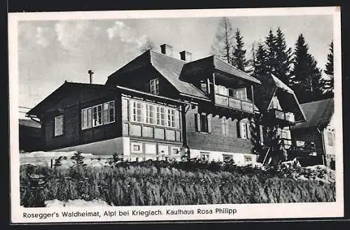 AK Alpl bei Krieglach, Kaufhaus Rosa Philipp