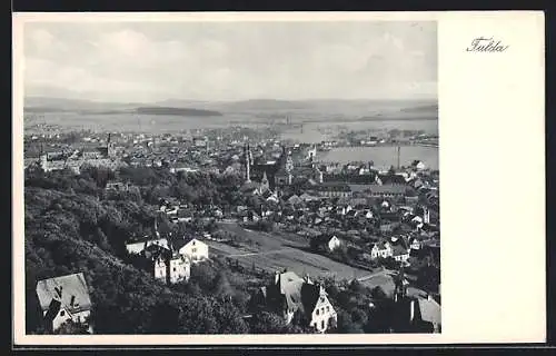 AK Fulda, Stadtpanorama