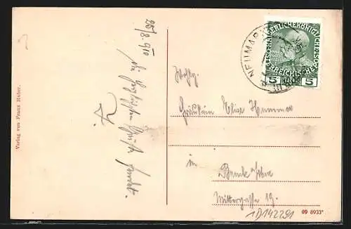 AK Neumarkt i. St., Strassenpartie am Oberen Marktplatz