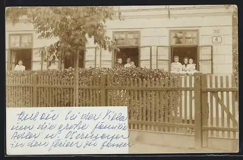 Foto-AK Wien, Mauer, Kaserngasse 4