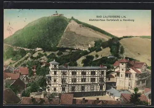 AK Bad Lauterberg i. H., Alumnat-Haus und Hausberg