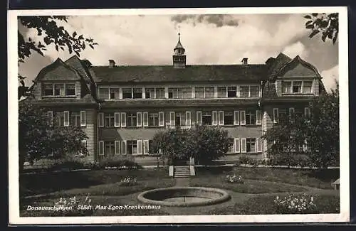 AK Donaueschingen, Städt. Max-Egon-Krankenhaus