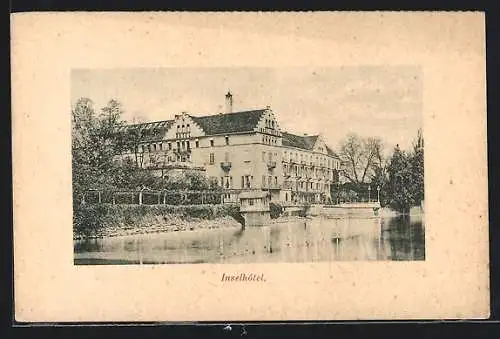 AK Lindau /Bodensee, Inselhotel