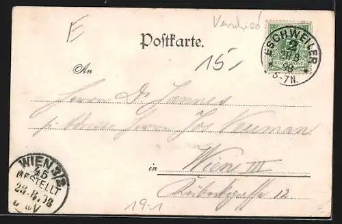 AK Geldschein Reichsbanknote 1000 Mark