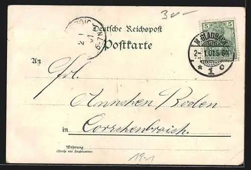 AK Geldmünzen in einer Börse auf Geldscheinen liegend