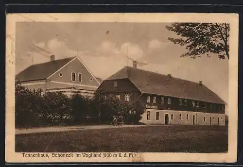 AK Schöneck im Vogtland, Gasthof Tannenhaus