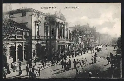 AK Hamburg-St. Pauli, Theater am Spielbudenplatz