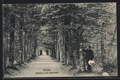 AK Uelzen, Waldweg zum Fischerhof