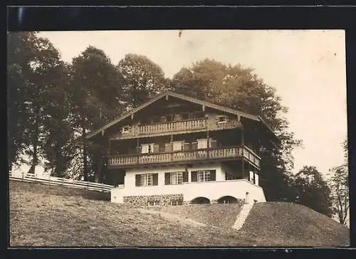 Foto-AK Schönau bei Berchtesgaden, Landhaus Schönbichl