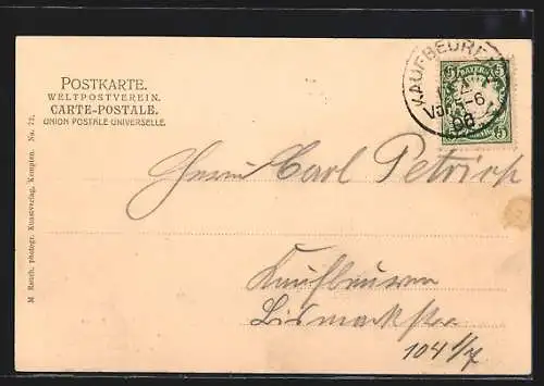 AK Immenstadt /Alpsee, Panorama