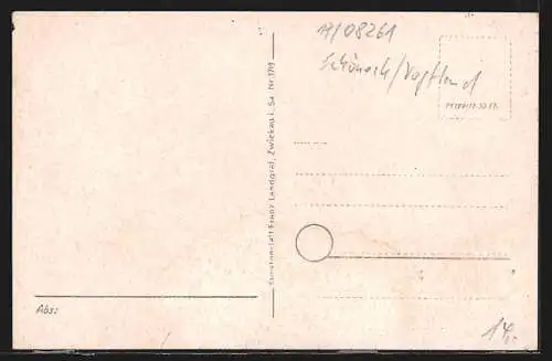 AK Gunzen / Schöneck, Teilansicht