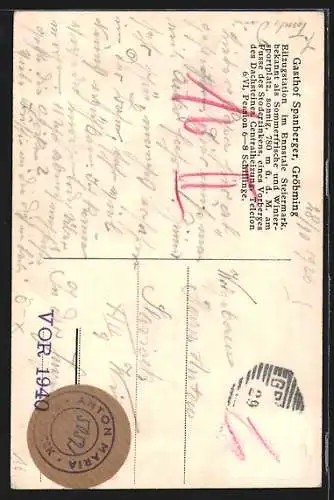 AK Gröbming, Gasthaus Spanberger