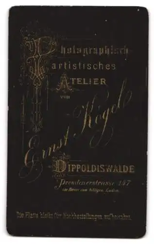 Fotografie Ernst Kögel, Dippoldiswalde, Dresdener Str.147, Elegante Dame mit Kette
