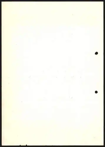 Rechnung Greven i. W. 1940, J. Schründer Söhne, Textil-Fabrikation, Modellansicht des gesamten Fabrikgeländes