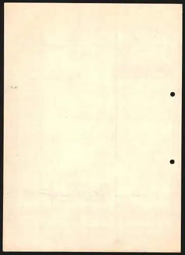 Rechnung Balingen 1943, A. Deigendesch & Co., Weingrosshandlung, Geschäftsstellle und Lagerkeller