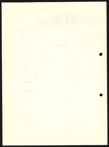 Rechnung Reutlingen 1935, Schaal & Sautter, Mechanische Kleider-Fabrik, Hauptwerk und Filialen Hinterweiler & Gönningen