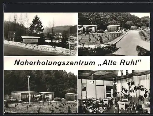 AK Ruhla, Erholungszentrum Alte Ruhl, versch. Ansichten