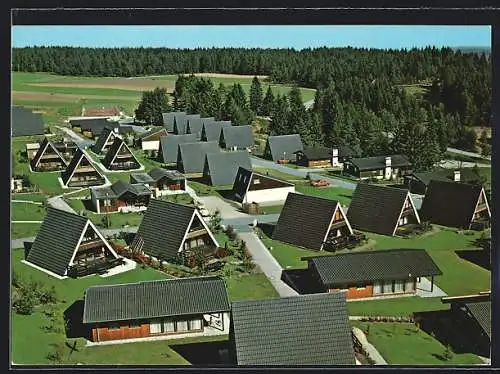 AK Tennenbronn /Schwarzwald, Ferienpark aus der Vogelschau