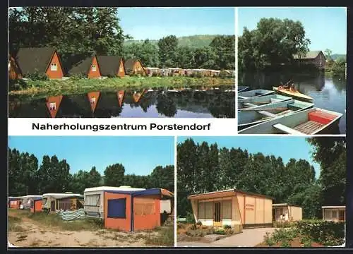 AK Neuengönna /Kr. Jena, Naherholungszentrum Porstendorf, Campingplatz
