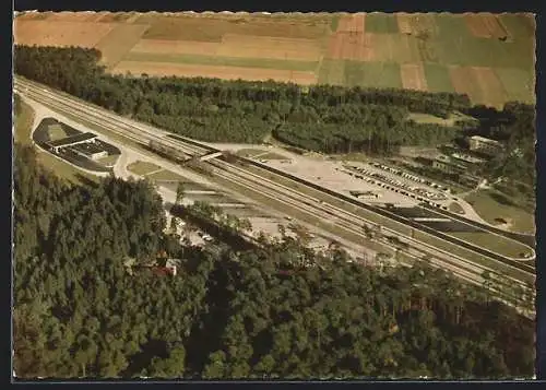 AK Pfungstadt bei Darmstadt, Autobahnhotel, Restaurant, Cafe, Inh. A. Schmeisser