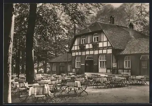 AK Ilsenburg /Harz, HO-Gaststätte Kurpark