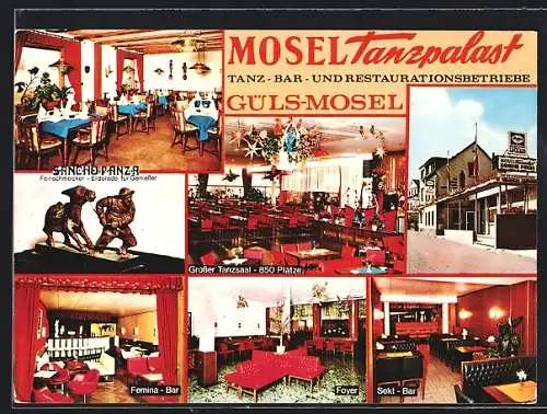 AK Güls /Mosel, Mosel-Tanzpalast, Femina-Bar, Sekt-Bar