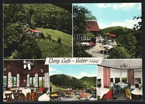 AK Sieber /Harz, Berg-Café, Inh. Heinz Pagel