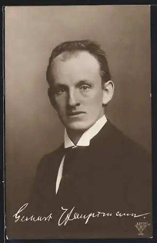 AK Portrait von Gerhart Hauptmann