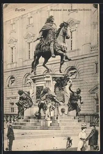 AK Berlin, Denkmal des grossen Kurfürsten