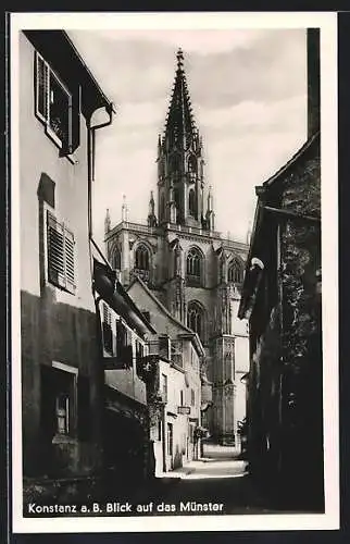 AK Konstanz a. B., Blick auf das Münster