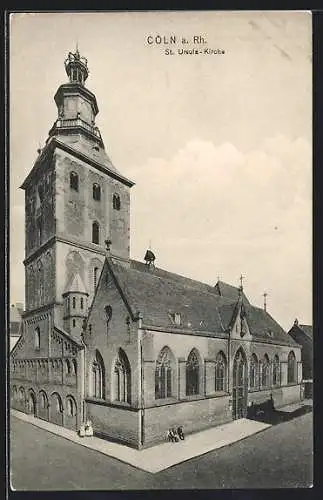 AK Köln a. Rh., St. Ursula-Kirche