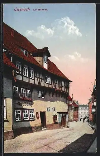 AK Eisenach, Sonnige Sicht auf das Luther-Haus