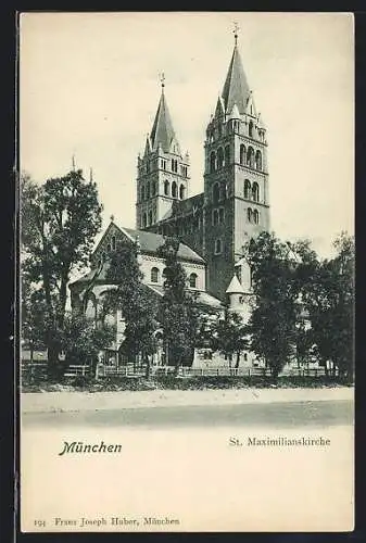 AK München, St. Maximilianskirche