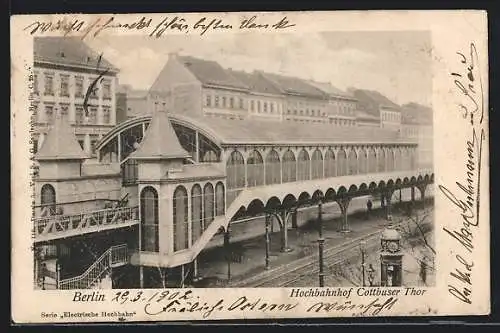 AK Berlin-Kreuzberg, U-Bahnhof Kottbusser Tor