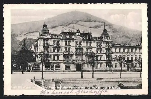 AK Bad Kissingen, Hotel Kissinger Hof der Ferienheime für Handel und Industrie