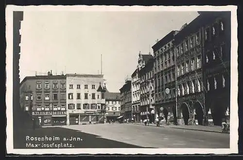 AK Rosenheim a. Inn, Marien-Apotheke am Max-Josefsplatz