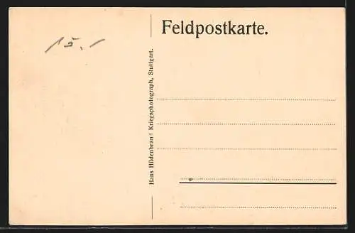 AK Deutscher Fesselballon mit Soldaten