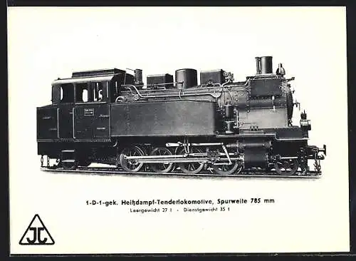 AK Tenderlokomotive der Lokomotivfabrik Arn. Jung