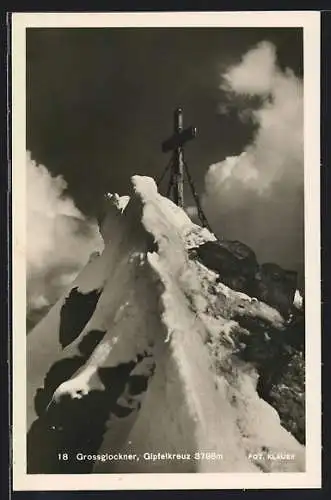 AK Gipfelkreuz am Grossglockner