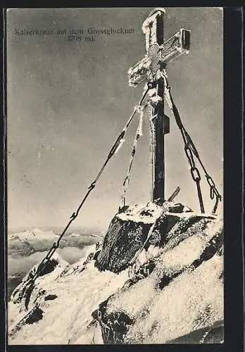 AK Kaiserkreuz auf dem Grossglockner
