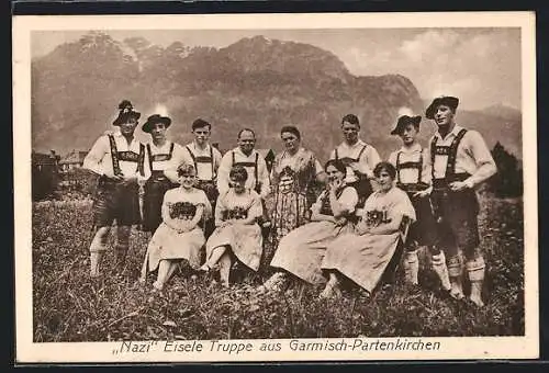 AK Garmisch-Partenkirchen, Nazi Eisele Truppe