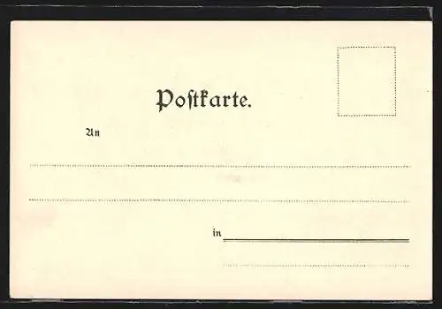 Lithographie Stuttgart, Partie der oberen Anlagen