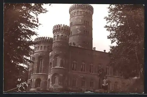 Foto-AK Binz, Schloss Granitz
