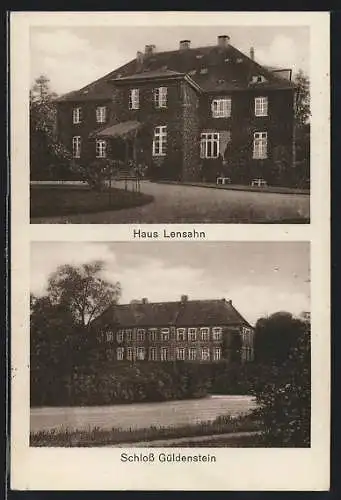 AK Lensahn, Schloss Güldenstein, Haus Lensahn