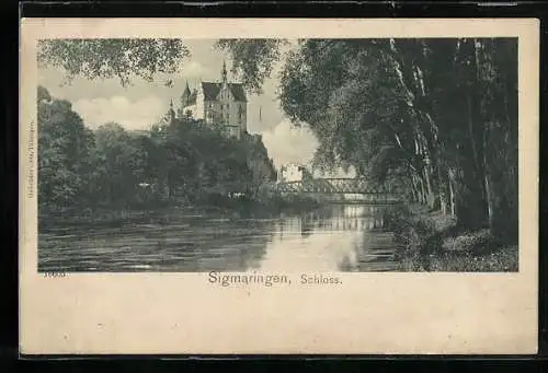 AK Sigmaringen, Schloss und Brücke