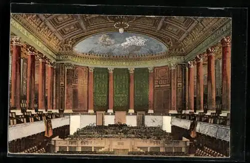 AK Wiesbaden, Neues Kurhaus, Grosser Konzertsaal